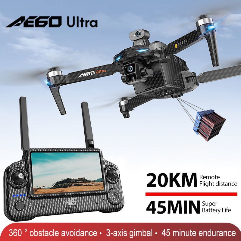 Drone Camera 4K - AE60 GPS Drone Professional 8K Camera