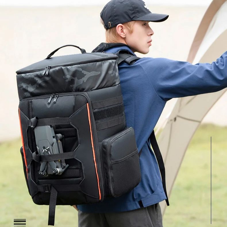 Drone Camera Case - 33L FPV RC Racing Drone Backpack,