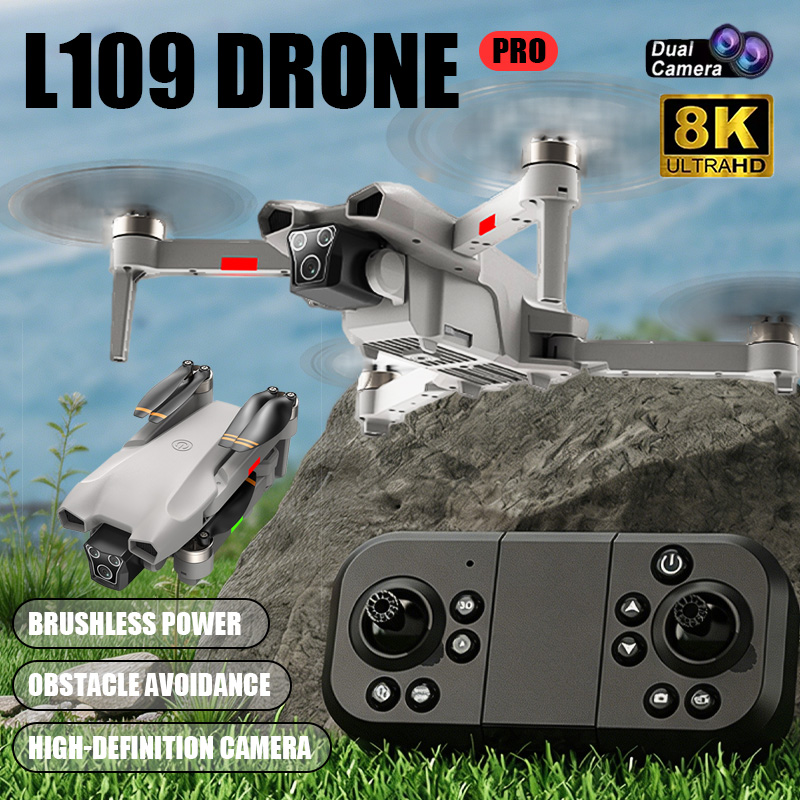 Drone Camera With Gimbal - NEW Hot L017 Pro Drone Brushless