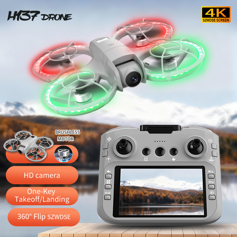 Drone Camera Hd - H137 PRO RC Drone 4K Professional