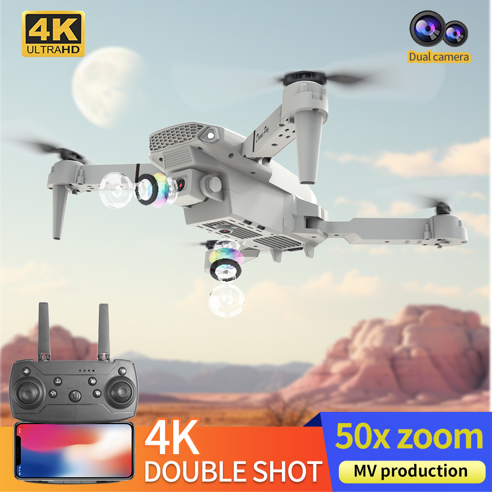 2026 NEW E88 Professional HD 4 - Drone Camera Wide Angle ulasan dan harga