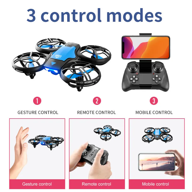 V8 New Mini Drone 4K Professio - Drone Camera Wide Angle ulasan dan harga