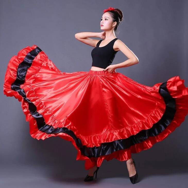 Skirt Gypsy Woman Spanish Flam - Drone Camera Stabilized ulasan dan harga