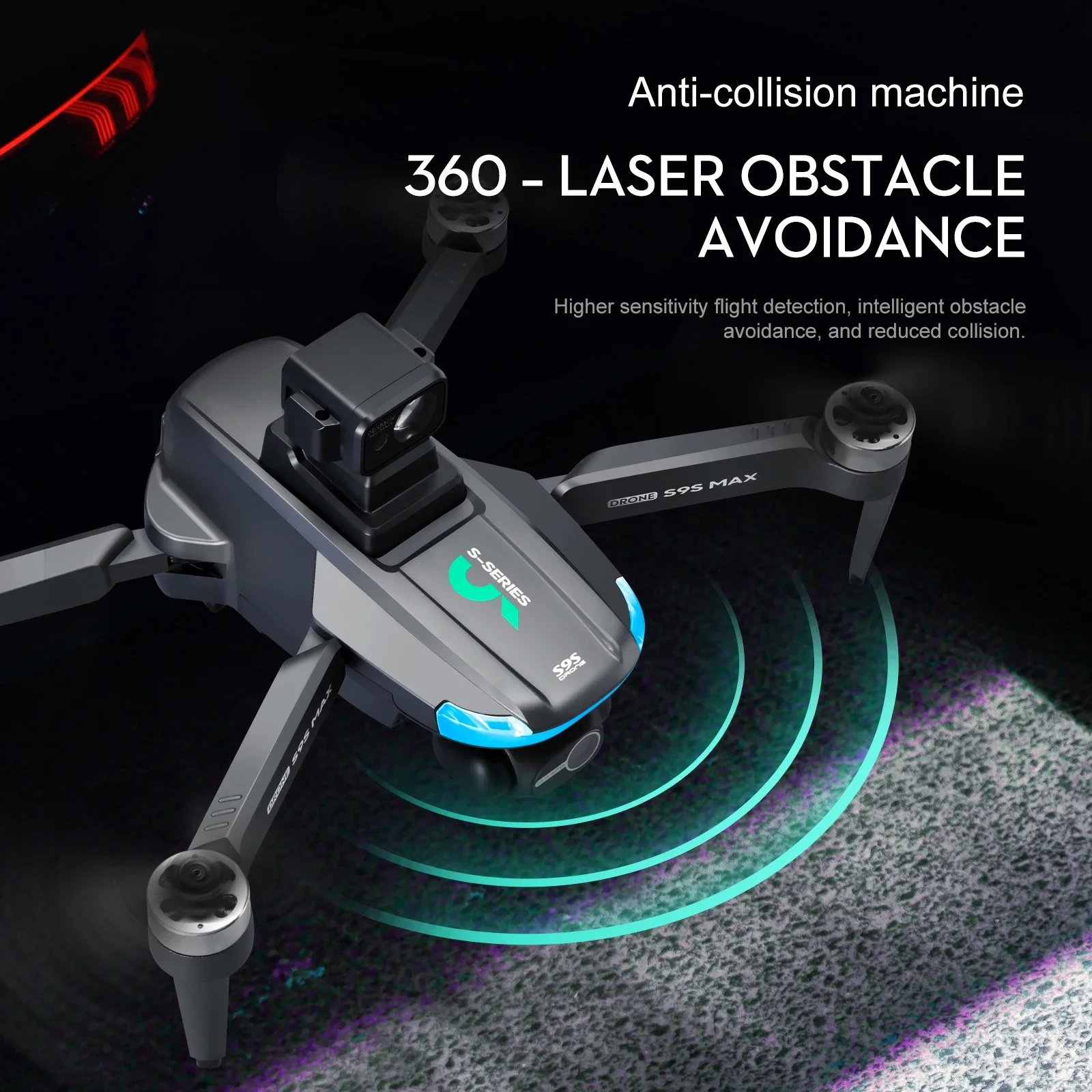 NEW S9S MAX MINI Drone 4K 2-Ax - Drone Camera With Gimbal ulasan dan harga