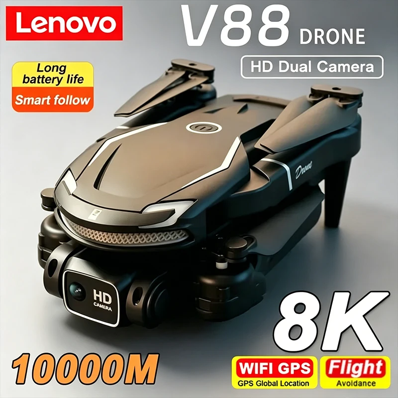 Lenovo Drone V88 8K 5G Profess - Drone Camera Mount ulasan dan harga