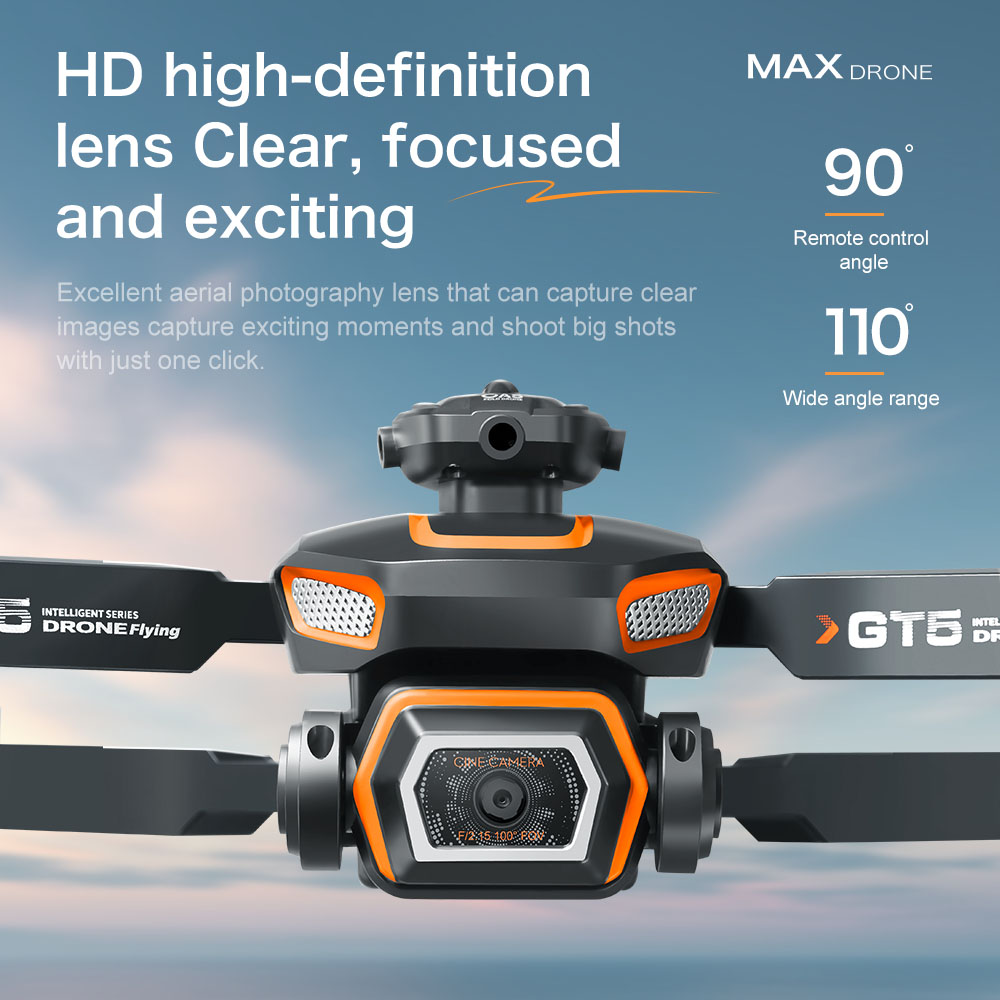 Lenovo GT5 Mini Drone 4K HD du - Drone Camera Wide Angle ulasan dan harga