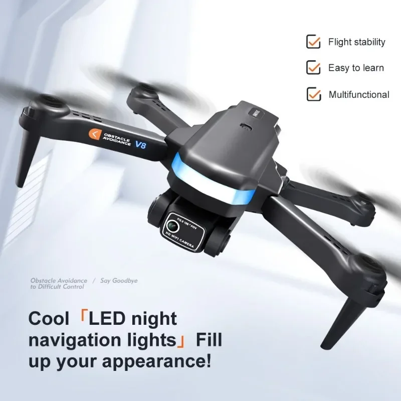 V8 Professional Drone Mini 8K  - Drone Camera With Gimbal ulasan dan harga
