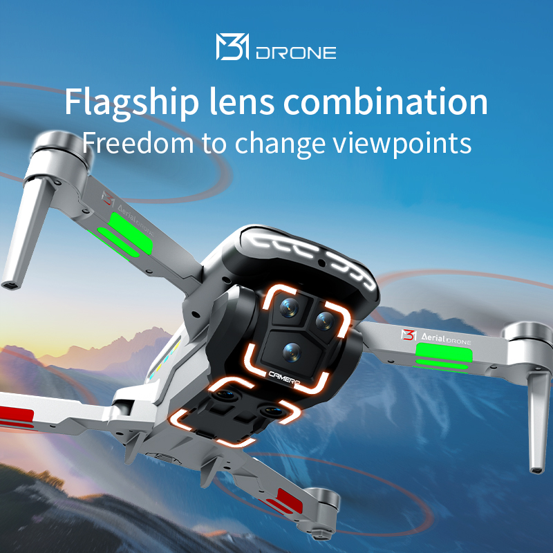 M3 Professional Drone 4K HD Ae - Drone Camera Hd ulasan dan harga
