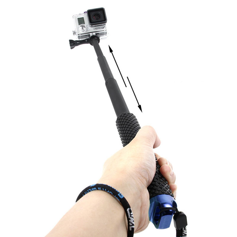 1 Set Extendable Pole Mini Sel - Drone Camera Action ulasan dan harga