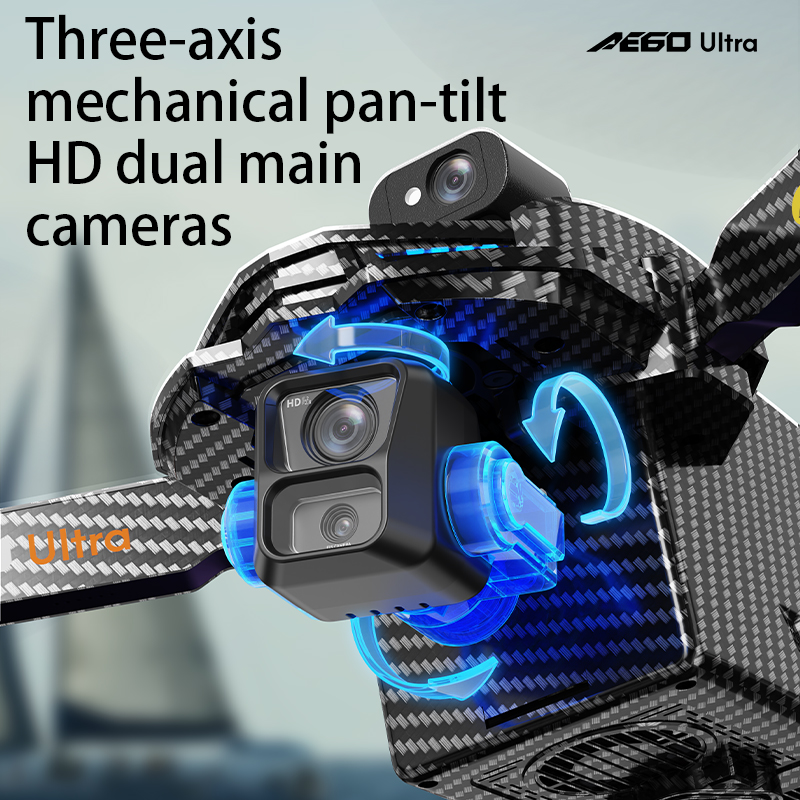 AE60 GPS Drone Professional 8K - Drone Camera 4K ulasan dan harga