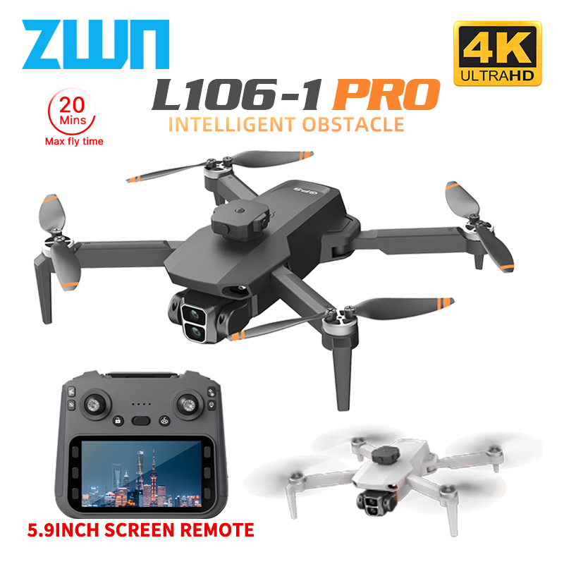 L106-1PRO GPS Professional Dro - Drone Camera 4K ulasan dan harga