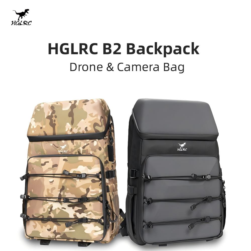 HGLRC B2 Drone&Camera Backpack - Drone Camera Case ulasan dan harga