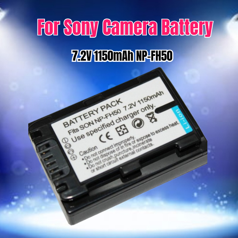 7.2V 1150mAh NP-FH50 Camera Ba - Drone Camera Action ulasan dan harga