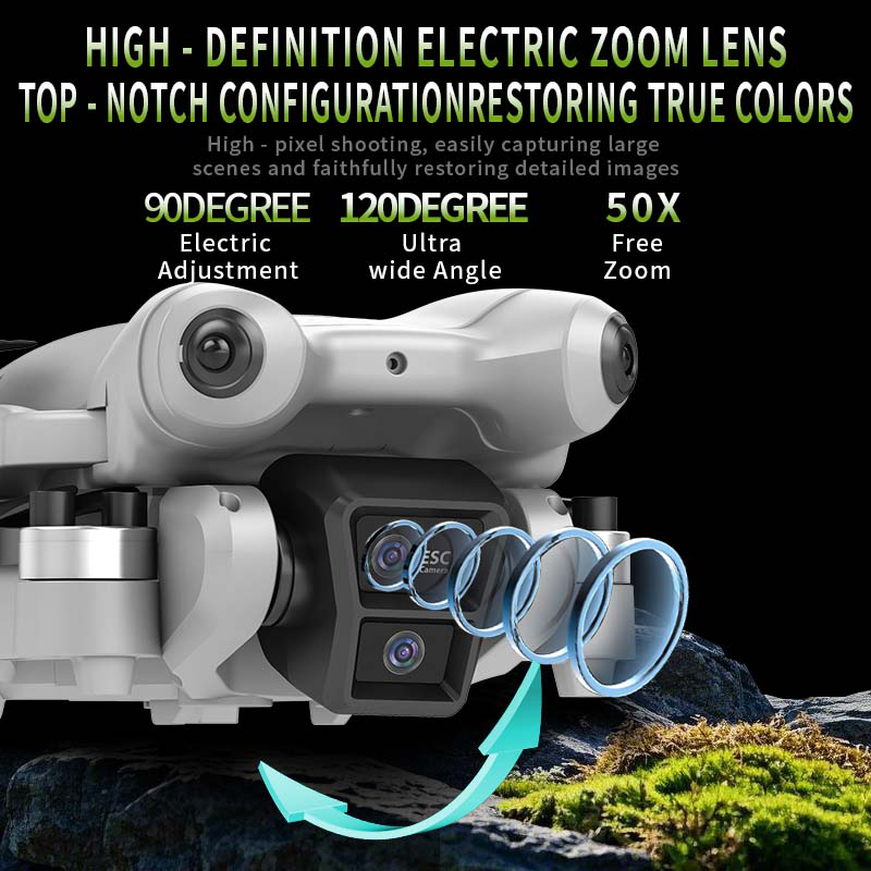 S101 Drone 8K HD Professinal D - Drone Camera Wide Angle ulasan dan harga
