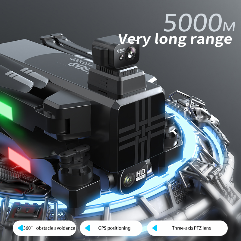 A380 Drone 4K HD Three Axis An - Drone Camera Wide Angle ulasan dan harga