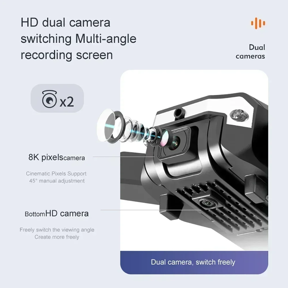 G6 pro Drone with 8K Dual Came - Drone Camera Mount ulasan dan harga