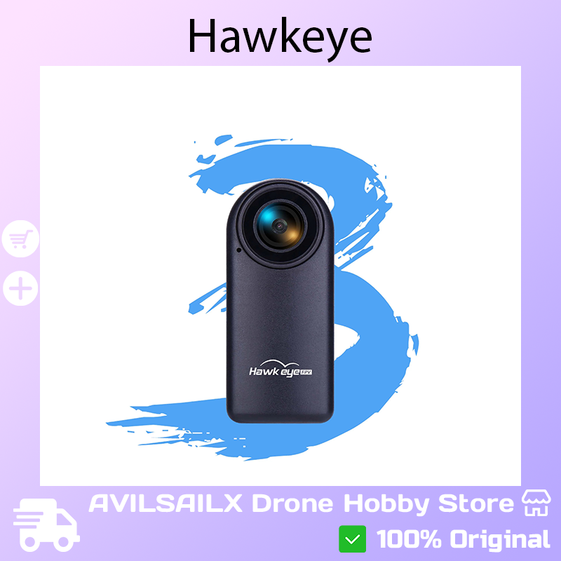 Hawkeye Thumb 3 4K Mini Action - Drone Camera Vlog ulasan dan harga