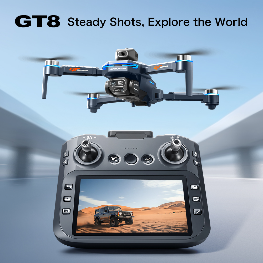 GT8 Obstacle Avoidance Aerial  - Drone Camera Hd ulasan dan harga