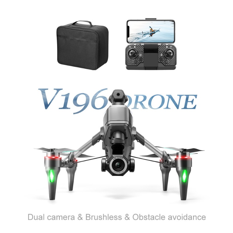 2025 V196 Automatic Obstacle A - Drone Camera With Gimbal ulasan dan harga