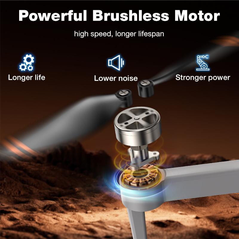 NEW Hot L017 Pro Drone Brushle - Drone Camera With Gimbal ulasan dan harga